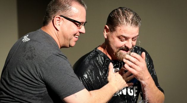 Life change evident by baptisms at The Village Christian Church