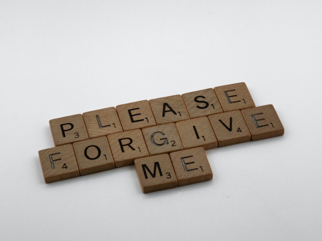 Forgive, Forgiveness, God forgives you, The Village Christian Church