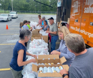 Mobile Food Pantry Seneca Northern Illinois Food Bank Solve Hunger